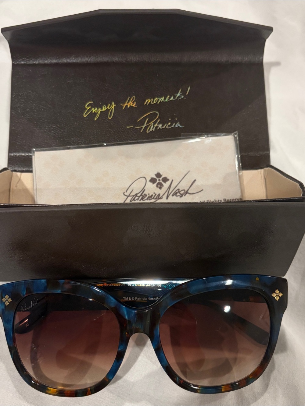 NEW Patricia Nash Audrey Cat-Eye Sunglasses